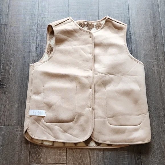 🍁 Pangdoudou plush fleece Vest 🍁 - Picture 3 of 5